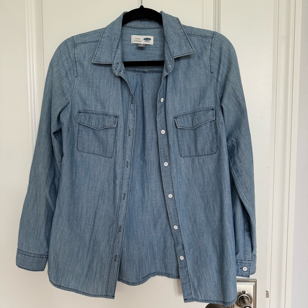 Old Navy Classic Denim Button-down
